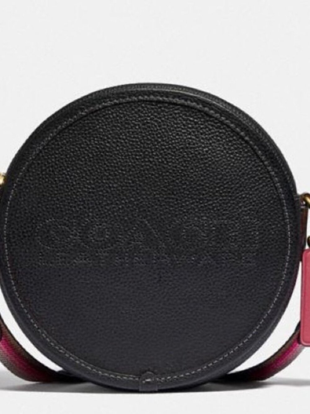 COACH Color-Block Leather Kia Circle Bag Black Multi Crossbody NWOT - Picture 14 of 14